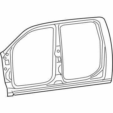 68293784AD Mopar Panel-Body Side Aperture Outer Co Illustration 1 of 1