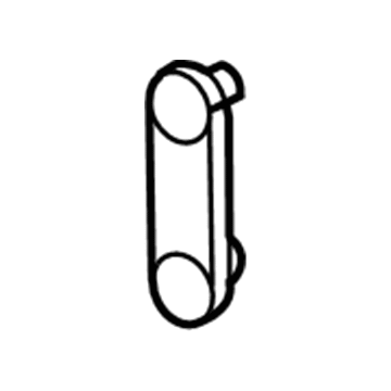 68003314AA Mopar Stud Plat-Bumper Illustration 1 of 1