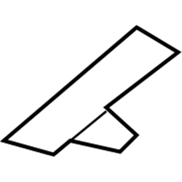 1CE67TZZAD Mopar Roof Molding Illustration 1 of 1