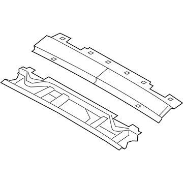 4389497AF Mopar Header-Windshield Illustration 1 of 1