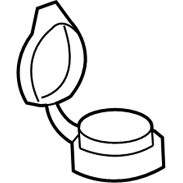 4630249 Mopar Cap-Washer Reservoir Illustration 1 of 1