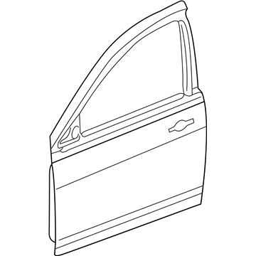 68079391AD - Genuine Mopar Front Door