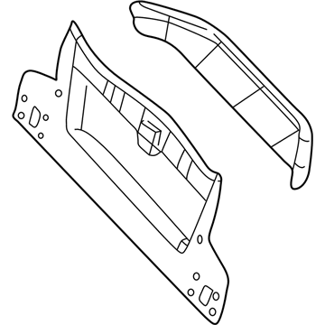 4575210AF Mopar Panel-DECKLID Opening Illustration 1 of 1