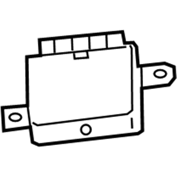 68289847AE Mopar Park Assist Module Illustration 1 of 1