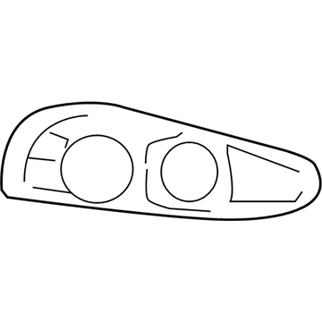 2009 Dodge Viper Headlight - 4865484AI