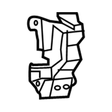 68244465AA Mopar Fascia Bracket Illustration 1 of 1