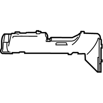 2008 Dodge Viper Steering Column Cover - TQ81DX9AA