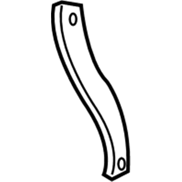 5029098AA Mopar Brace-Instrument Panel To Floor Illustration 1 of 1