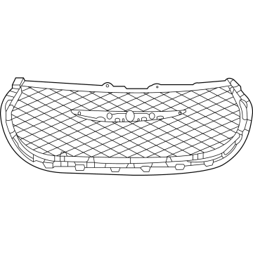 2025 Chrysler Pacifica Grille - 6WF26DX8AC