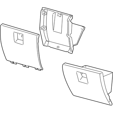 Chrysler PT Cruiser Glove Box - 1DD131KAAA