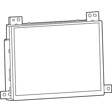 5091143AE Mopar Display-Display W/O Bezel Illustration 1 of 1