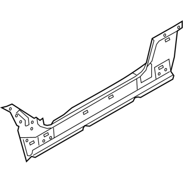 68672134AB Mopar Body Side Sill Illustration 1 of 1