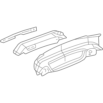 4389584AG Mopar Panel-Deck Lower Rear Closure Illustration 1 of 1