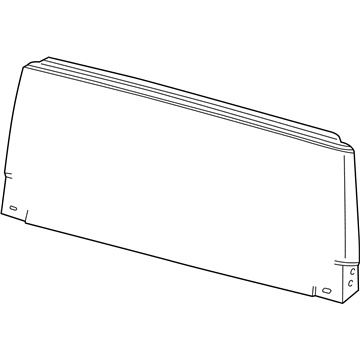 55395014AB Mopar Windshield Frame Panel Illustration 1 of 1