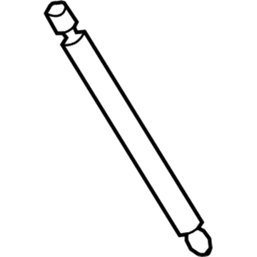 2013 Dodge Journey Lift Support - 68101213AA