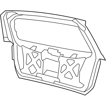 1CZ91TZZAI Mopar Liftgate Illustration 1 of 1