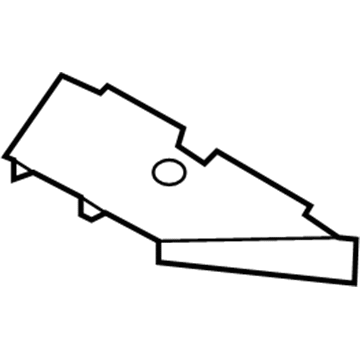 5132312AA Mopar Duct Illustration 1 of 1