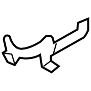 Mopar 5139675AA Bracket 5139675AA Mopar Bracket Illustration 1 of 1