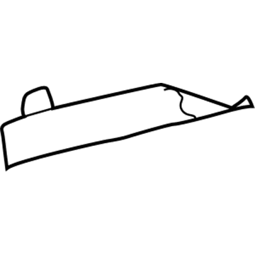 4760356 Mopar Lens-Door Trim Panel Illustration 1 of 1