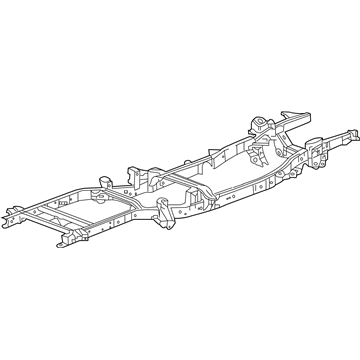 52014166AC Mopar Chassis Frame Assembly Illustration 1 of 1