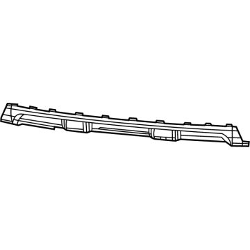 6UF43TZZAA Mopar APPLIQUE-FASCIA Illustration 1 of 1