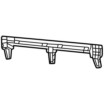 68458294AB Mopar Fascia Support Bracket Illustration 1 of 1