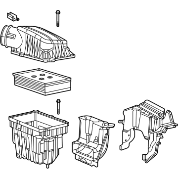 Jeep Air Filter Box - 68293159AE