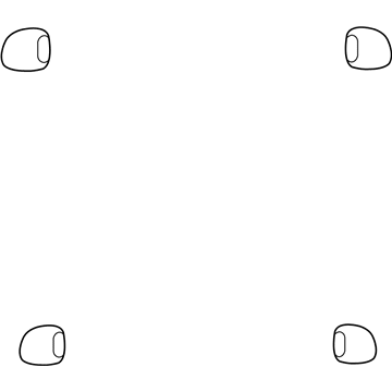 5096281AA Mopar Lens-Courtesy Lamp Illustration 1 of 1