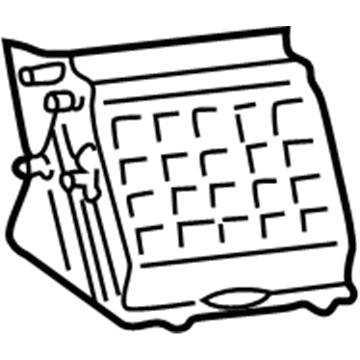 5012753AA Mopar Lever-A/C RECIRCULATION Door Illustration 1 of 1