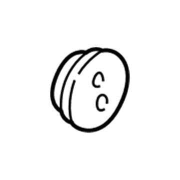 5012744AA Mopar Seal-Heater Tubes Illustration 1 of 1