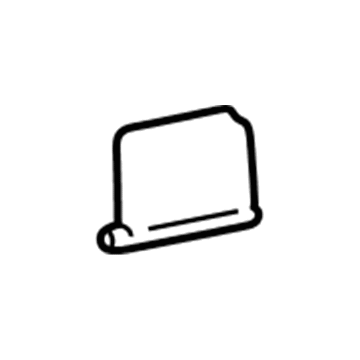 5012740AB Mopar Door-Distribution Duct Illustration 1 of 1