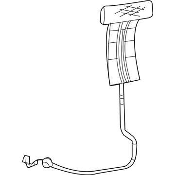 68048581AA Mopar Center High Mounted Stop Lamp Illustration 1 of 1