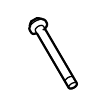 6508279AA Mopar Hexagon Flange Head Bolt Illustration 1 of 1
