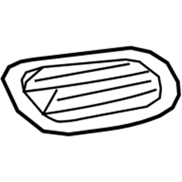 68203222AA Mopar Fog Lamp Hole Plug Illustration 1 of 1