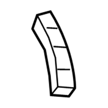 68138374AC Mopar Fascia Support Bracket Illustration 1 of 1