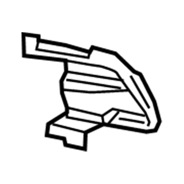 68205072AB Mopar Air Duct Illustration 1 of 1