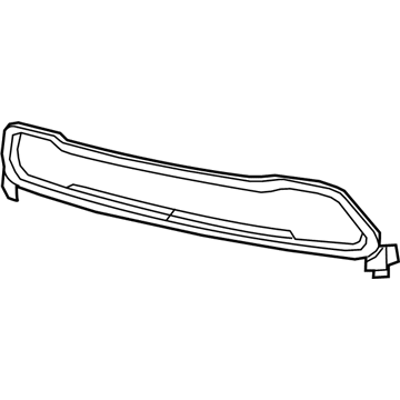 68210024AC Mopar Fascia Grille Illustration 1 of 1