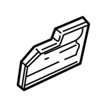4797226 Mopar Support-Front Seat Storage Drawer Illustration 1 of 1