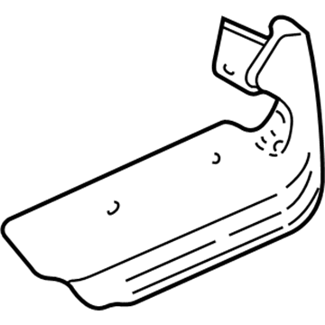 UD771L5AA Mopar Seat Shield Illustration 1 of 1