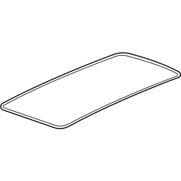 Mopar 68518681AA SEAL-SUNROOF 68518681AA Mopar SEAL-SUNROOF Illustration 1 of 1