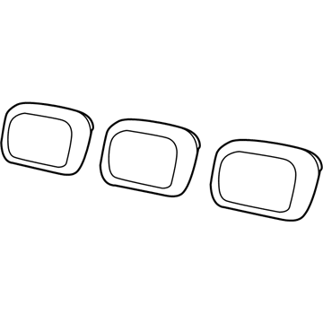 1UU84DX9AA Mopar Third Row Headrest Illustration 1 of 1
