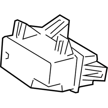 Mopar 4669380AD Reservoir-Speed Control Vacuum 4669380AD Mopar Reservoir-Speed Control Vacuum Illustration 1 of 1