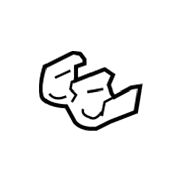 5214613 Mopar Cable Clip Illustration 1 of 1