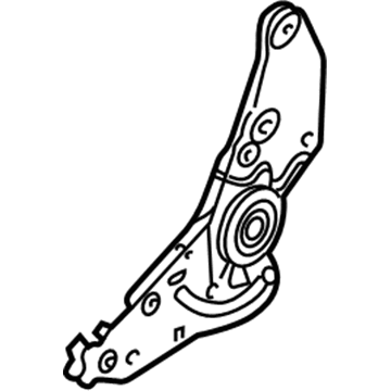 5093579AA Mopar Seat Back Recliner Illustration 1 of 1