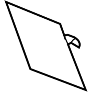 68229417AA Mopar Label-Space Saver Spare Warning Illustration 1 of 1