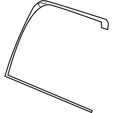 5179972AA Mopar Channel-Sliding BACKLITE Illustration 1 of 1