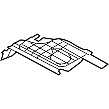 55116780AI Mopar Instrument Panel Closeout Illustration 1 of 1
