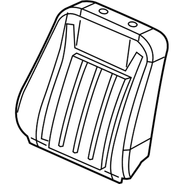 5RX32MXXAA Mopar Front Seat-Cushion Cover-Top Back Left Illustration 1 of 1