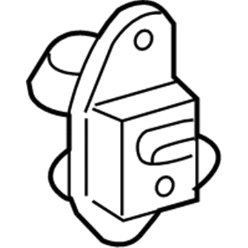 2009 Dodge Dakota Tailgate Lock - 55275484AB