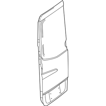 Mopar 68006386AA Rear Cargo Door 68006386AA Mopar Rear Cargo Door Illustration 1 of 1